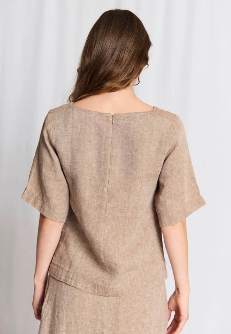 BS Lucianne bluse - Brown