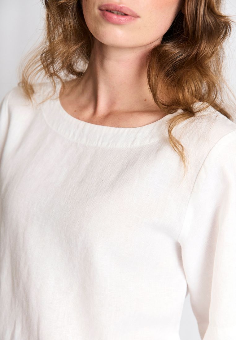 BS Lucianne bluse - White
