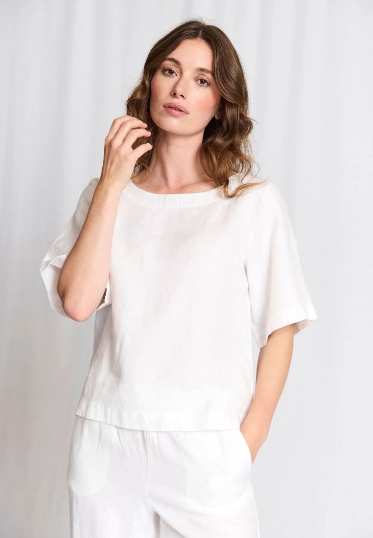 BS Lucianne bluse - White