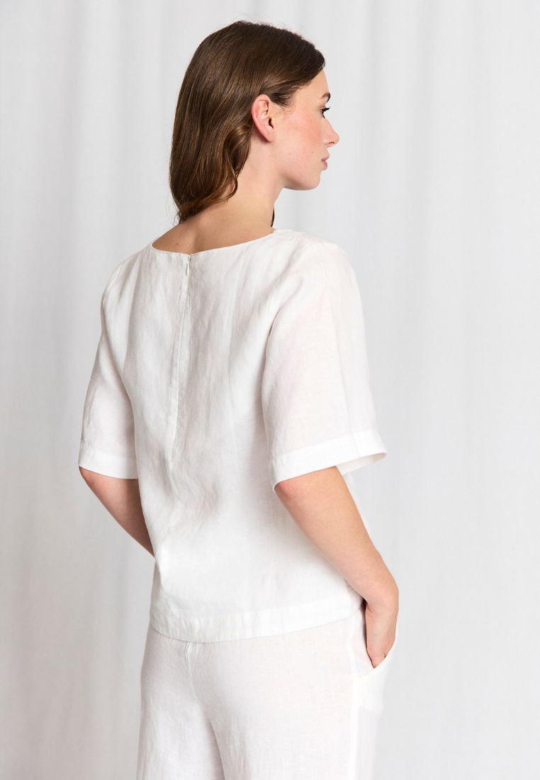 BS Lucianne bluse - White