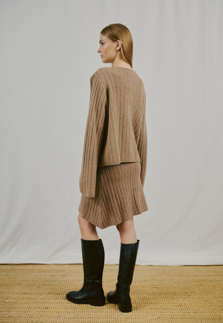 BS Kasimira cardigan - Light Brown