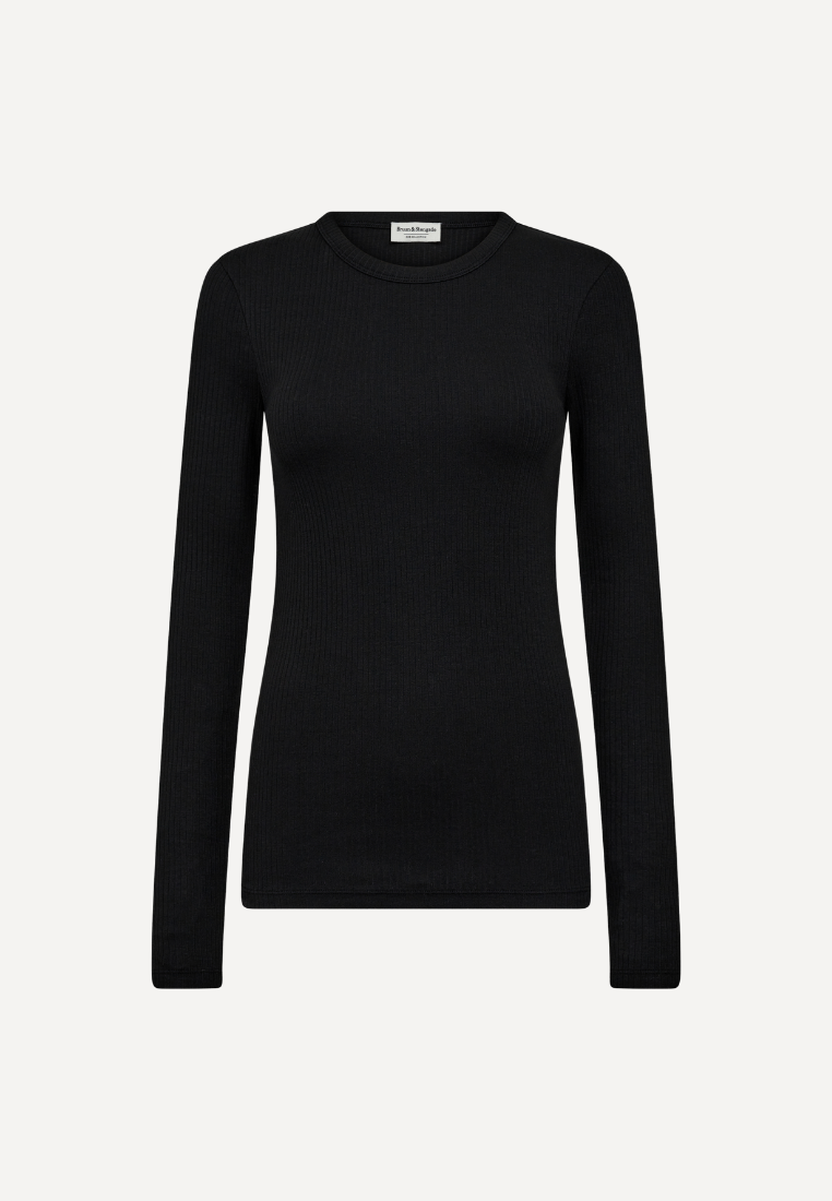 BS Margrethe langærmet t-shirt - Black