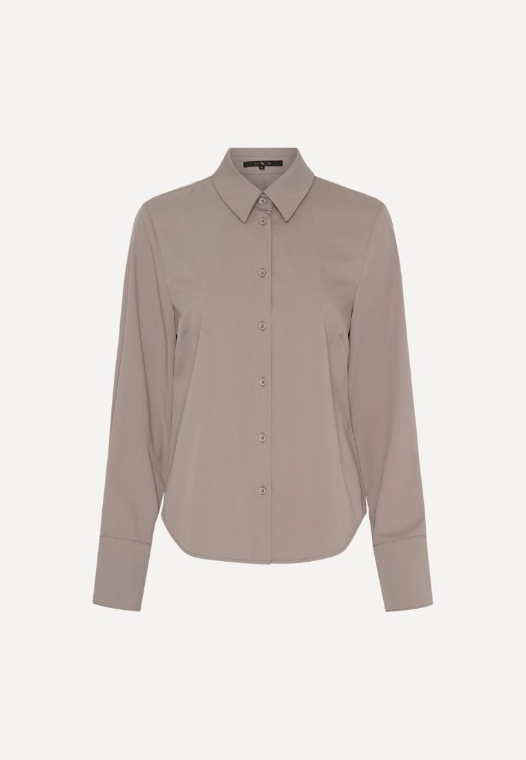 500123 skjorte - Dark Taupe