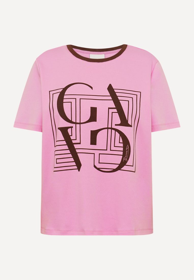 BasGO t-shirt - Bubblegum