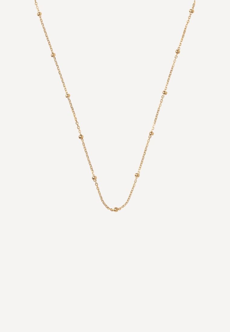 Beaded halskæde - Gold