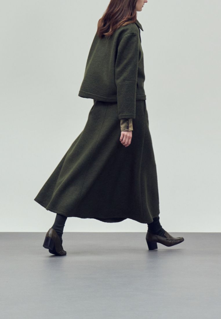 Blossom nederdel - Khaki