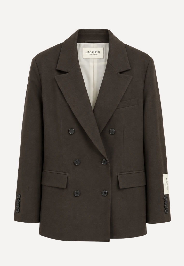 Bologna blazer - Moro/Brown