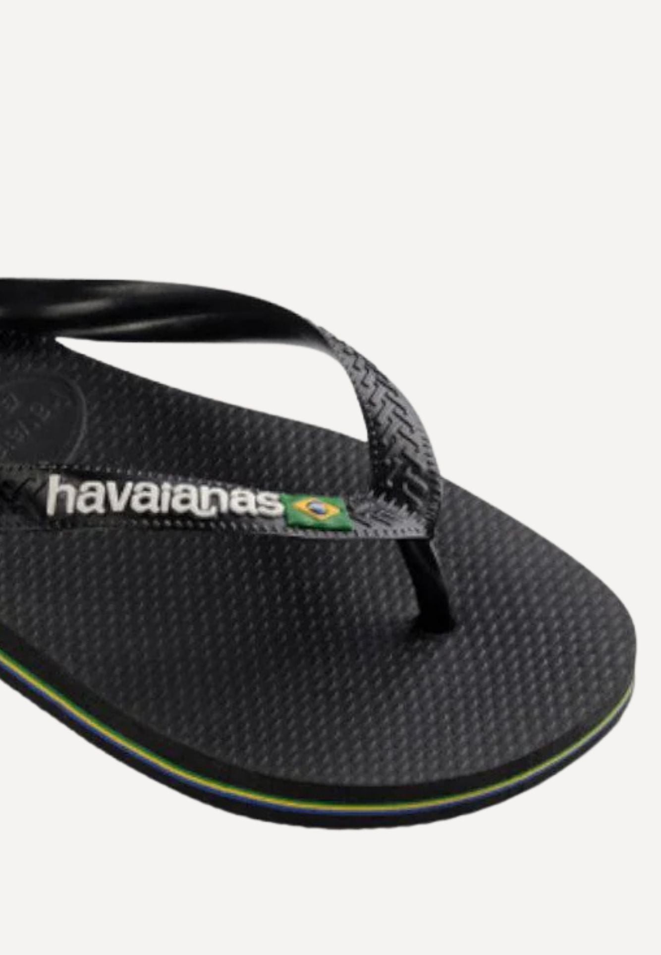 Brasil Logo sandal - Black