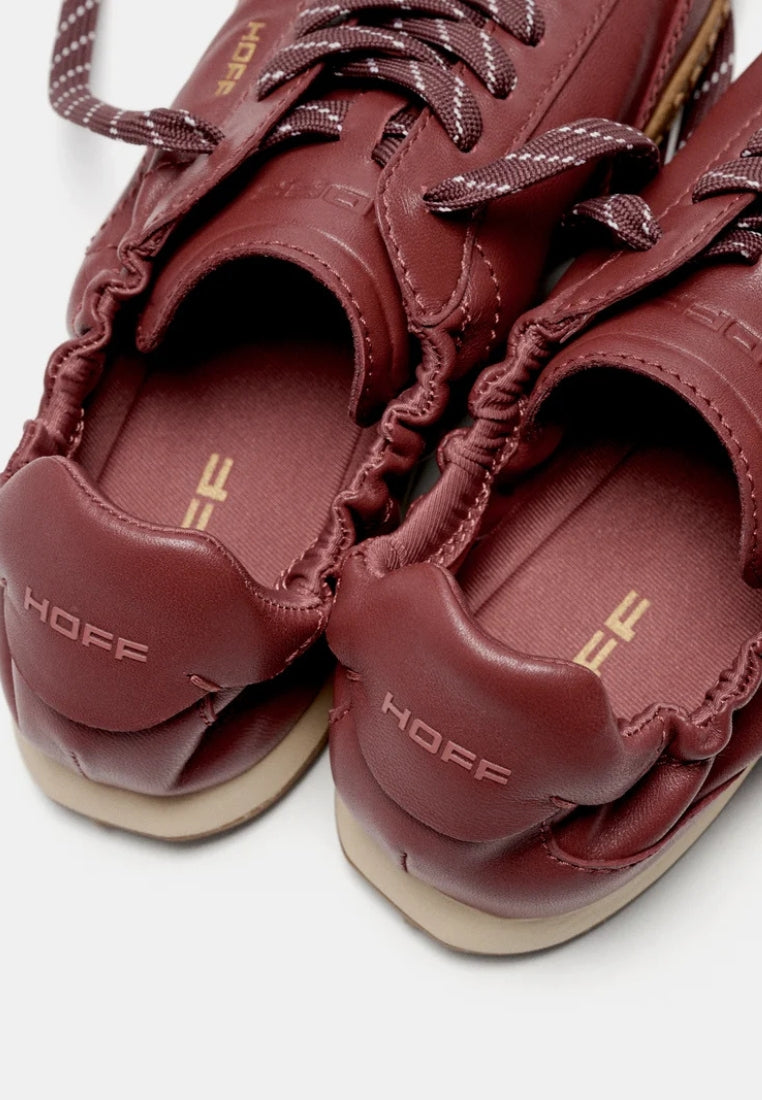 Bridge Nappa sneaker - Clay