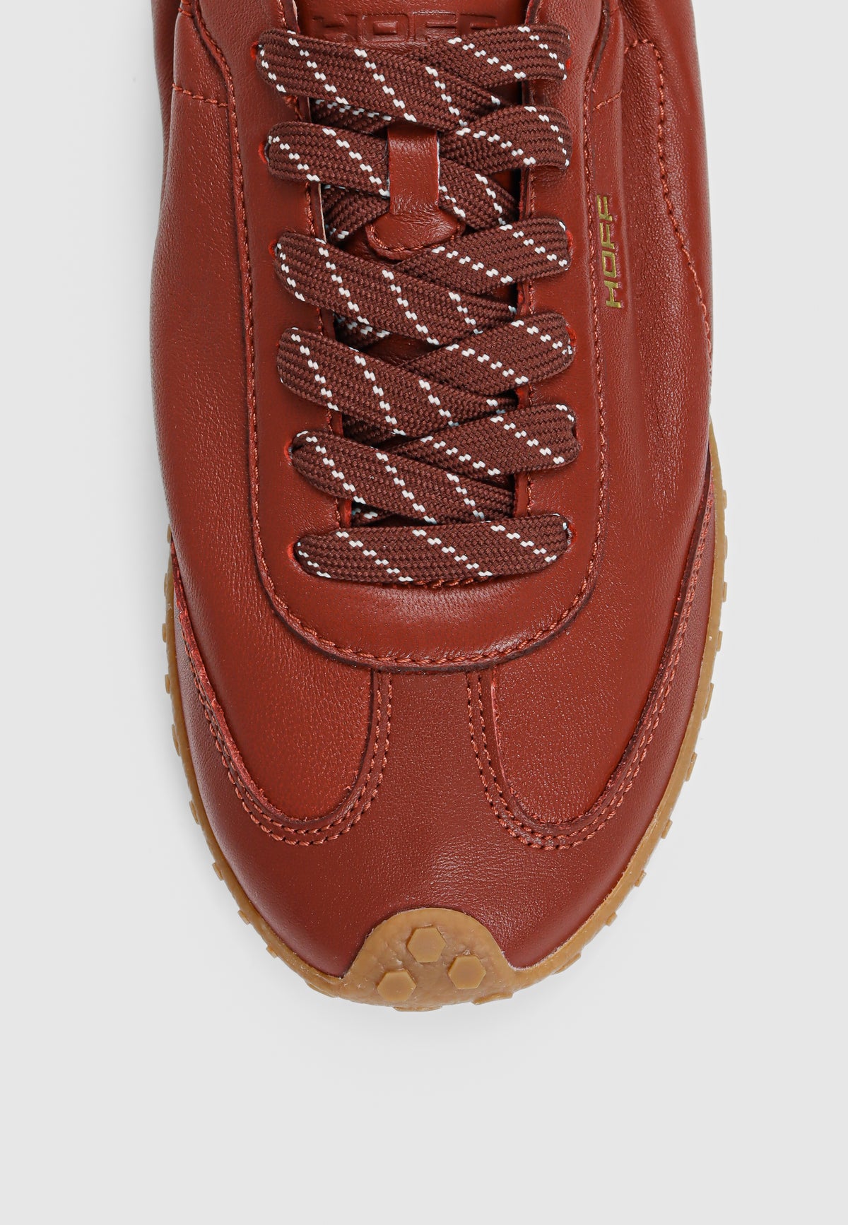 Bridge Nappa sneaker - Clay