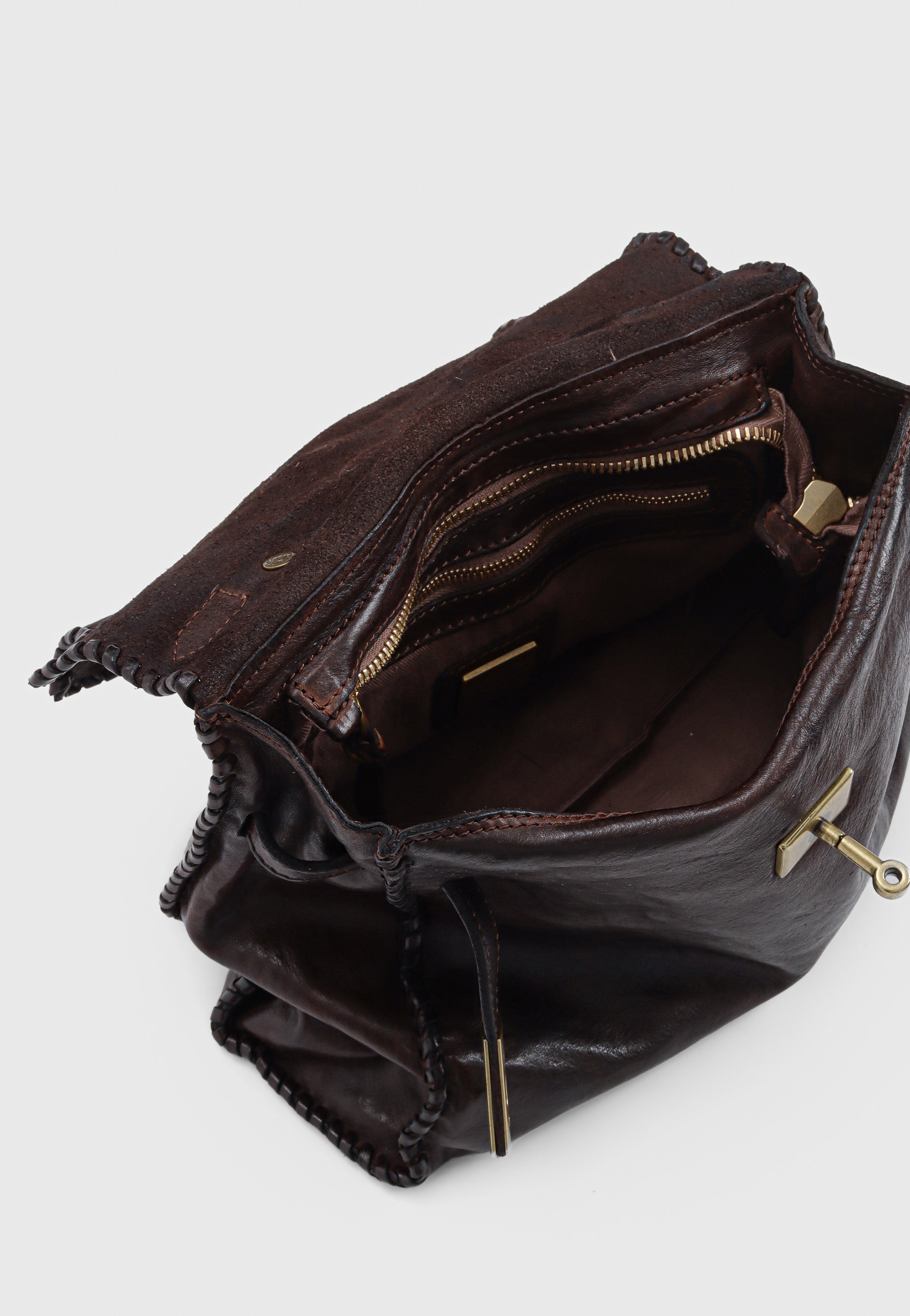 C043940 Ginevra L taske - Brown