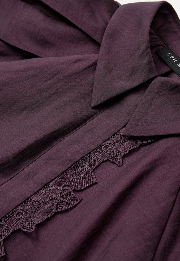 CMMolly skjorte - Plum Perfect
