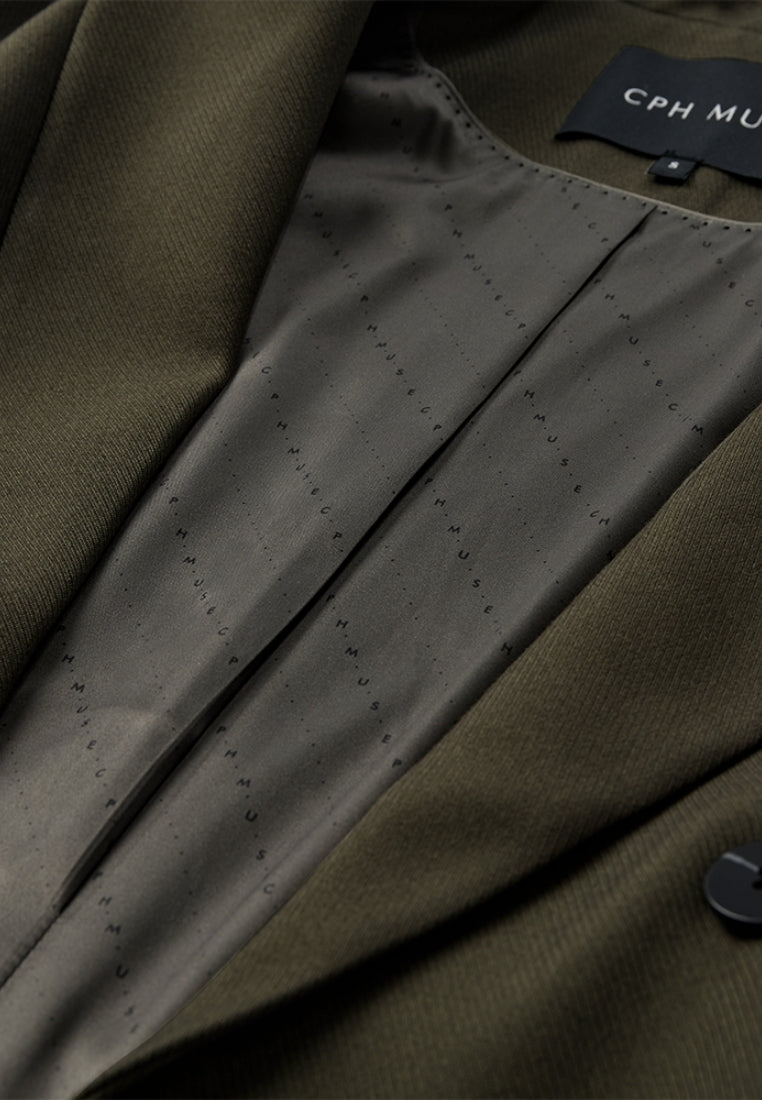 CMTailor blazer - Ivy Green Melange