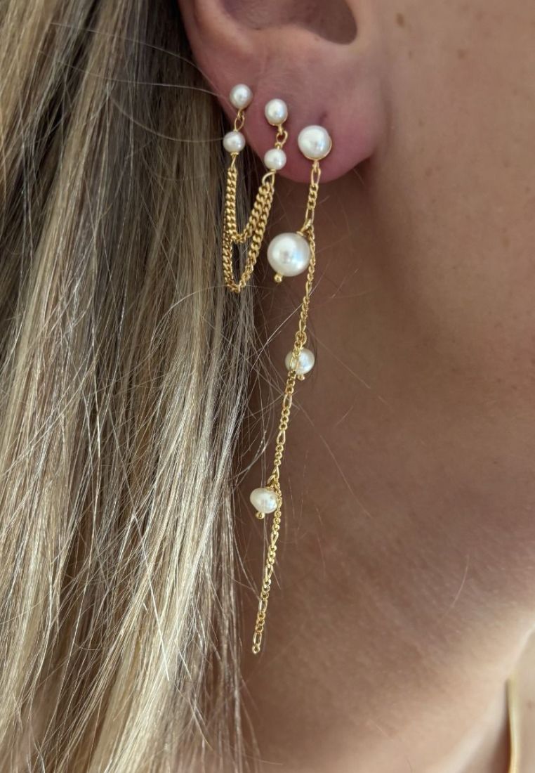 Callas Long ørering - Gold