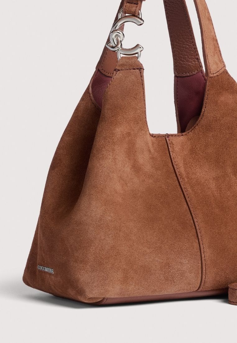 C-Easy Small taske - Cognac Suede