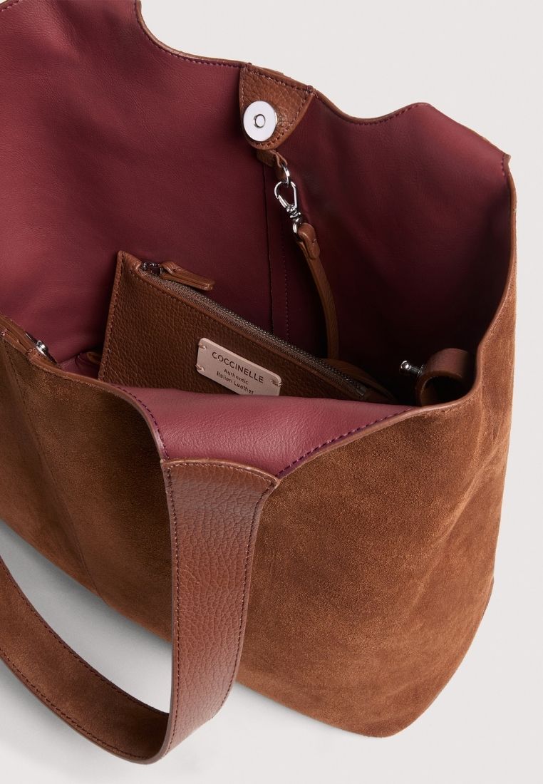 C-Easy taske - Cognac Suede