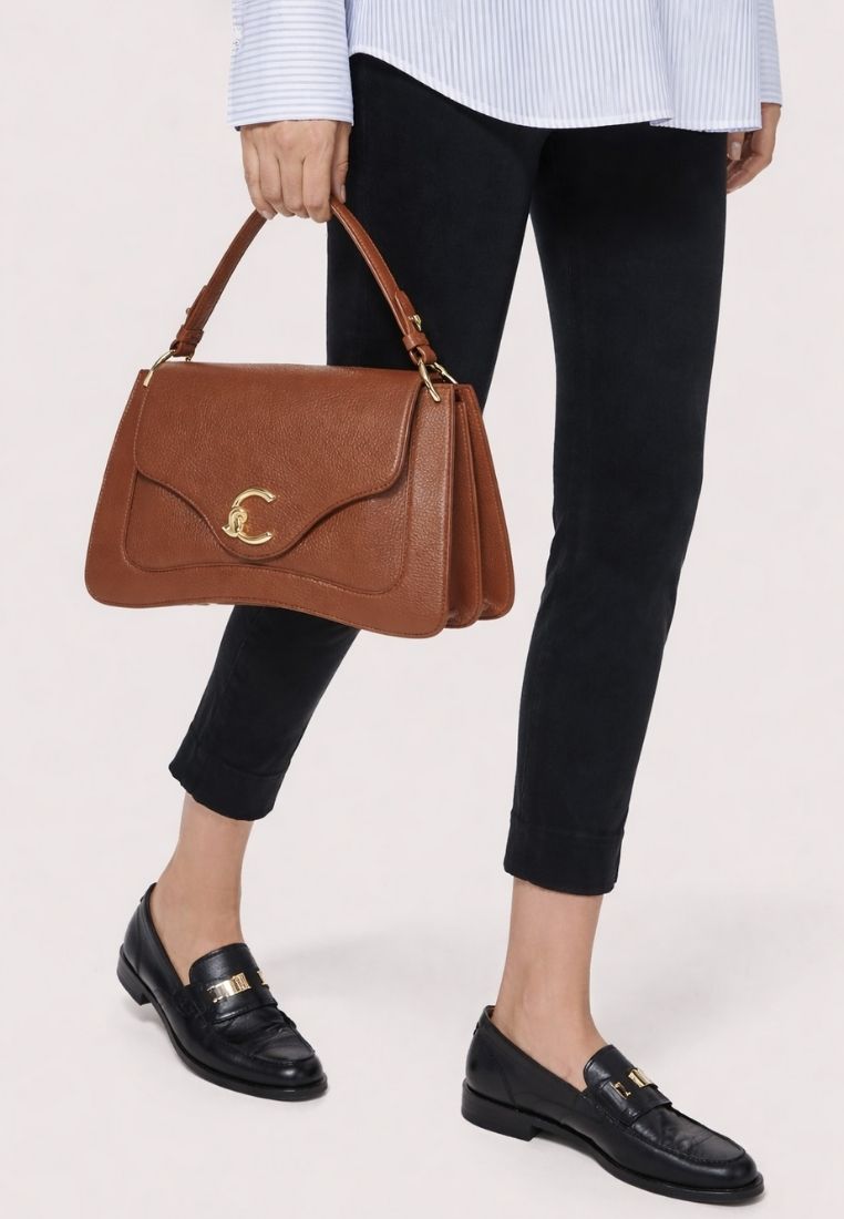 C-Me Medium taske - Cognac