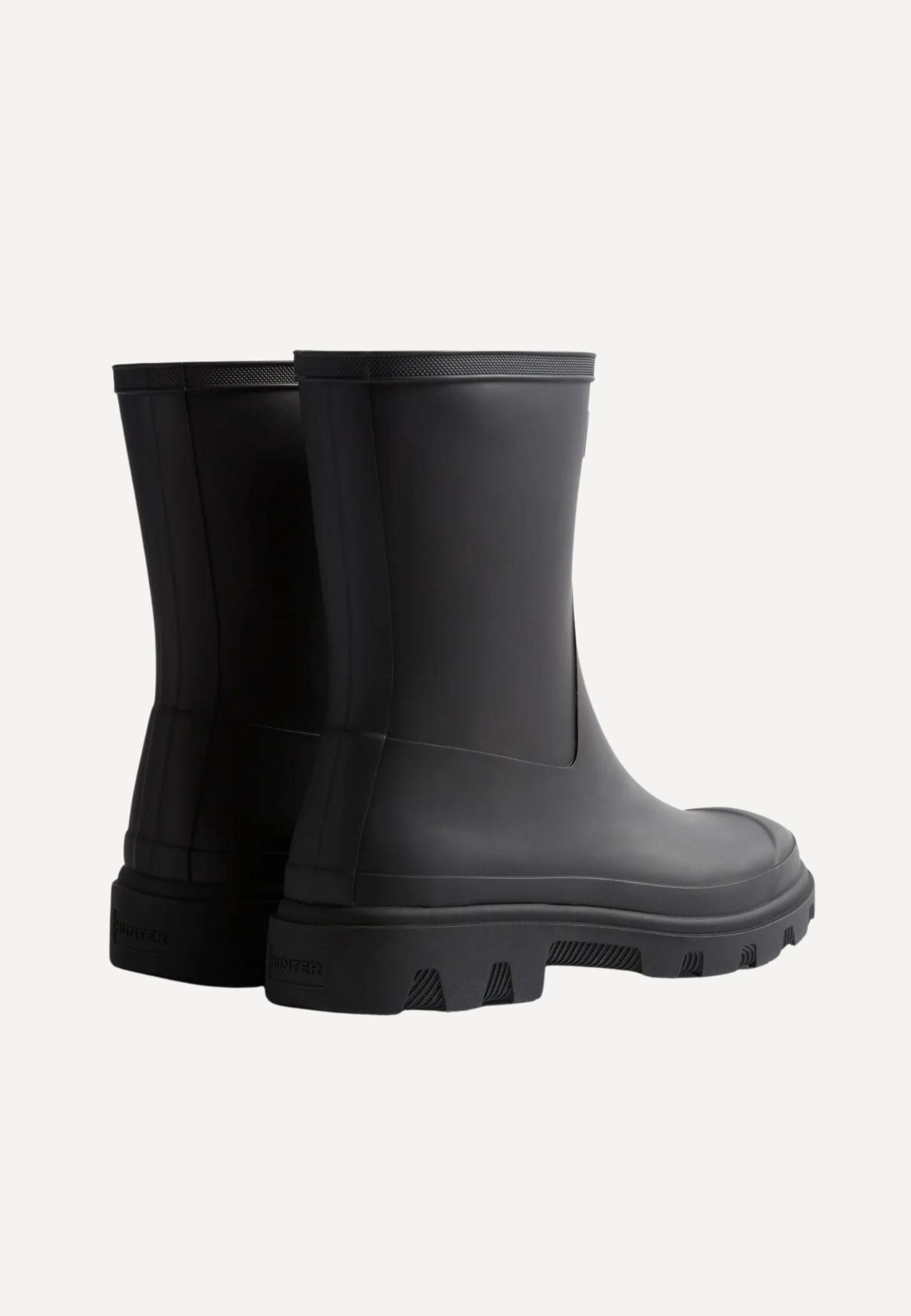Downpour Short gummistøvle - Black