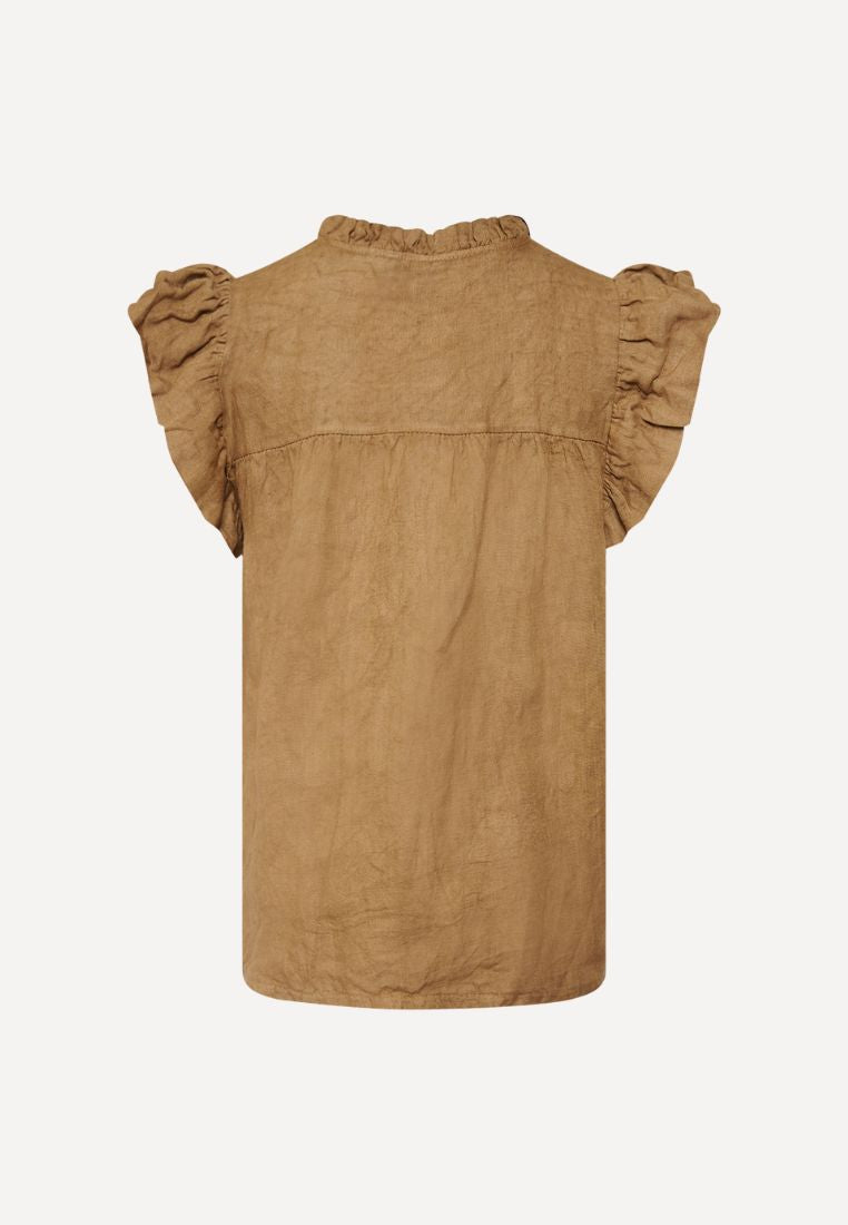 Etta top - Light Brown