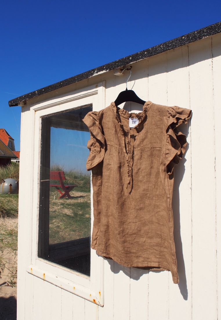 Etta top - Light Brown