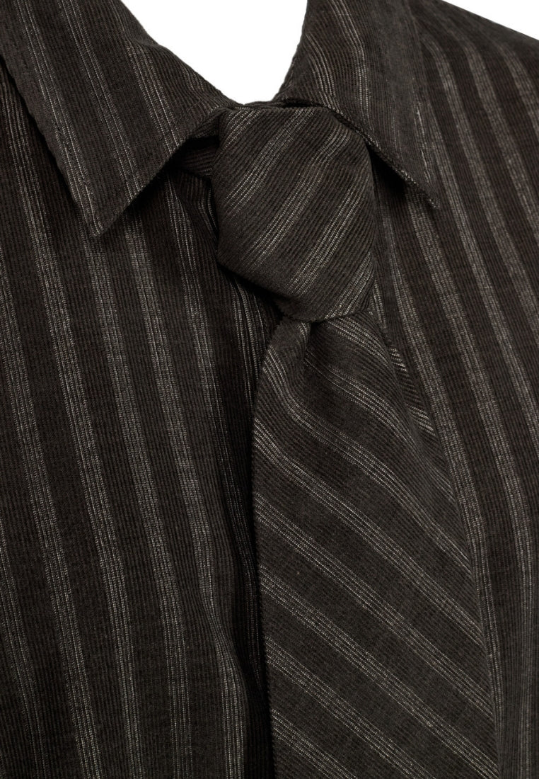 Filippa Essential Mens Tie Cord skjorte - Army