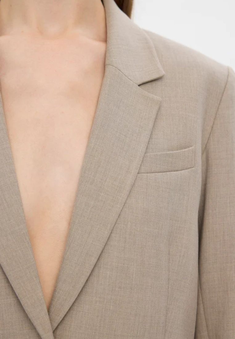HannahFV blazer - Oak Melange