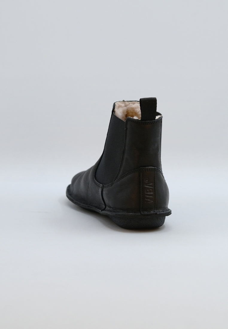Helsinki Shearling Trek støvle - Preto Black