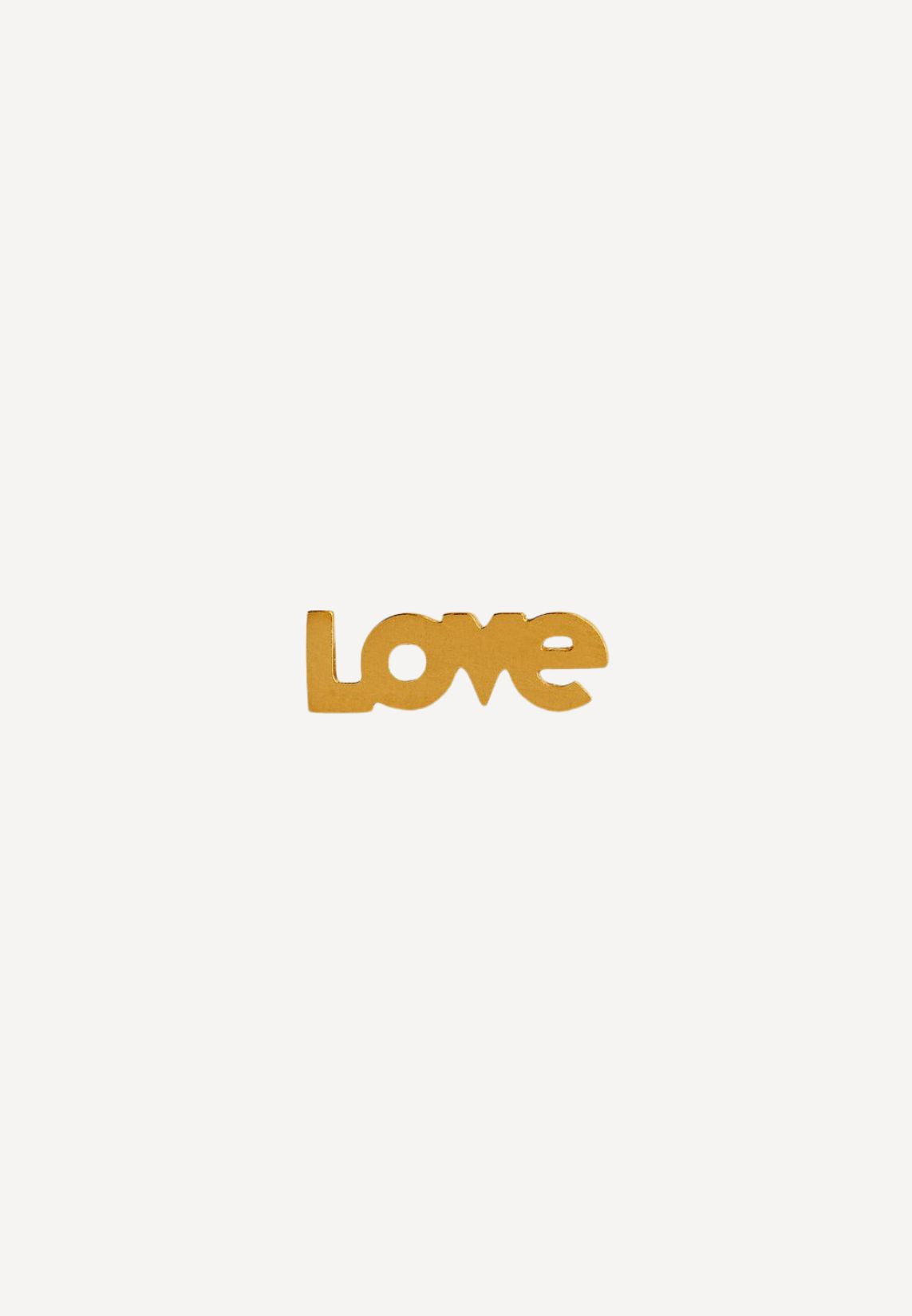 I Love ørering - Gold
