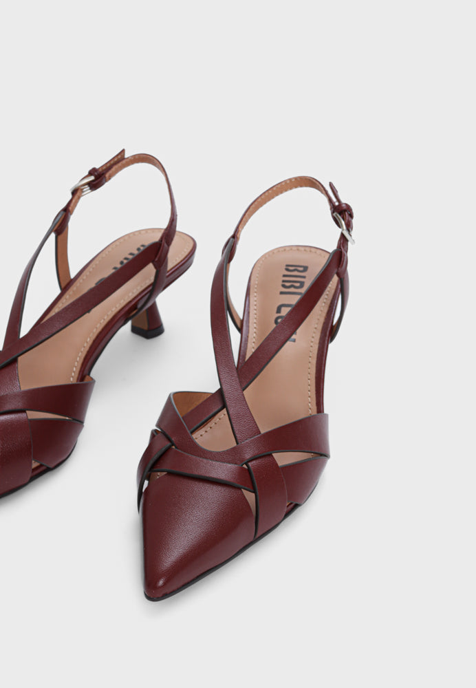 Nolia 633 sandal - Burgundi