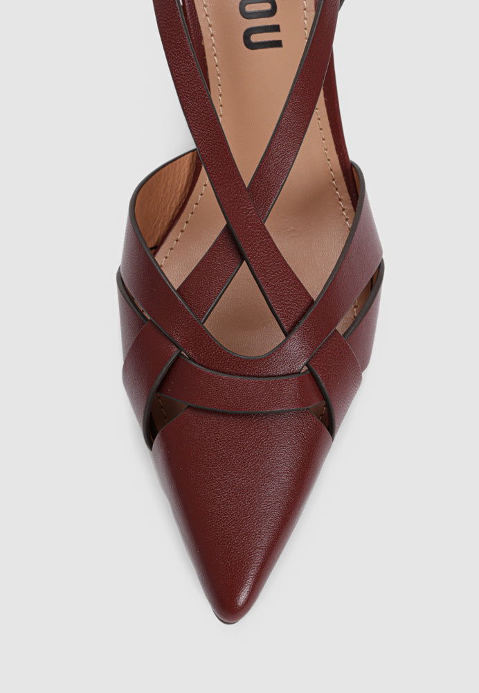 Nolia 633 sandal - Burgundi