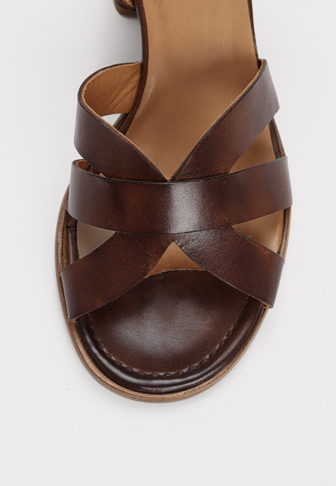5270 sandal - Castagno