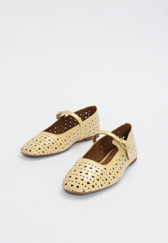 1736-101 ballerina - Mellow Yellow