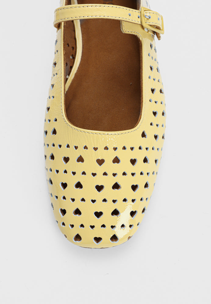 1736-101 ballerina - Mellow Yellow