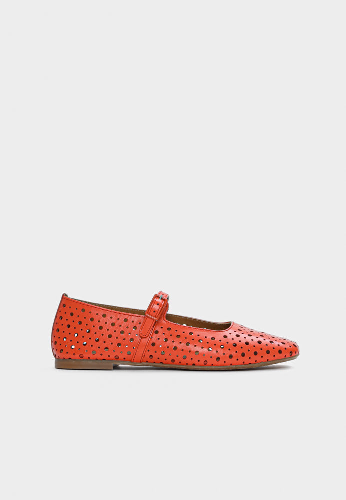 1710-101 ballerina - Red Coral