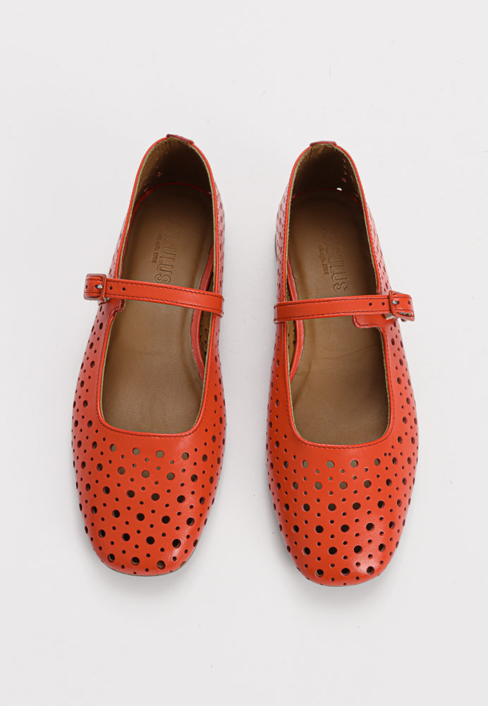 1710-101 ballerina - Red Coral