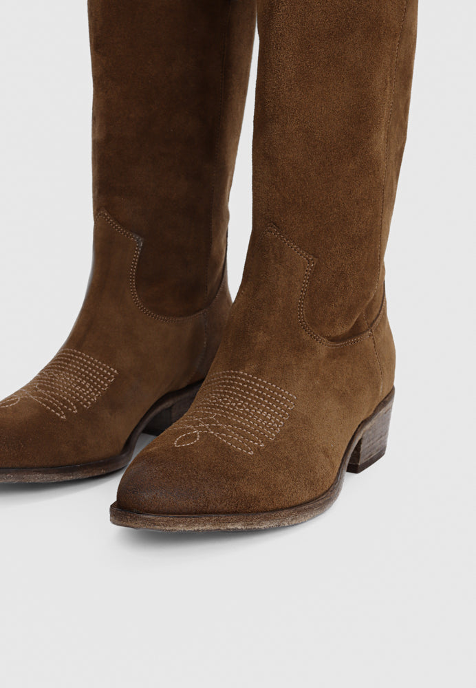 Arias støvle - Suede Wood