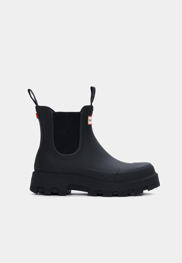 Elements Elastic Chelsea gummistøvle - Black