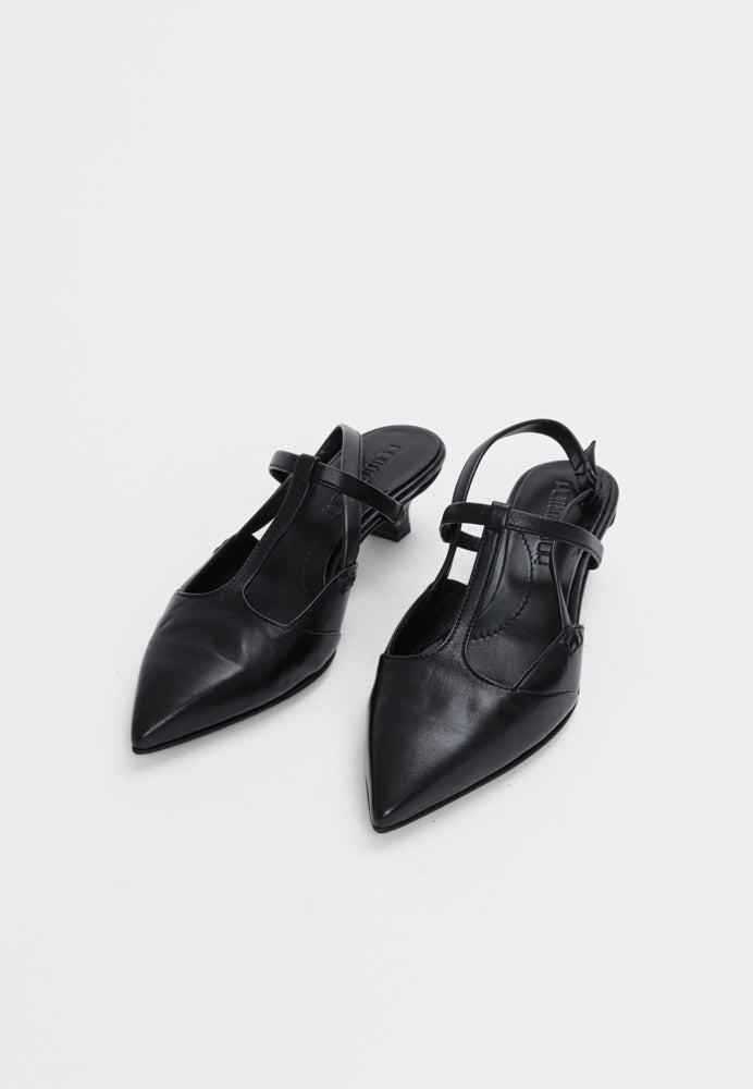 4004 slingback - Black