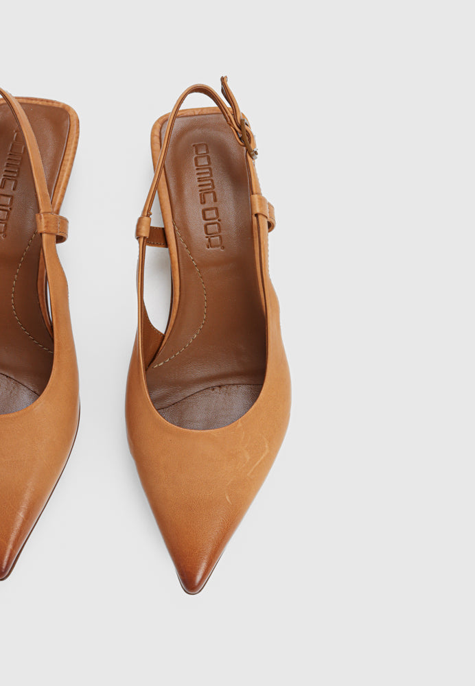 2300 slingback - Toffee