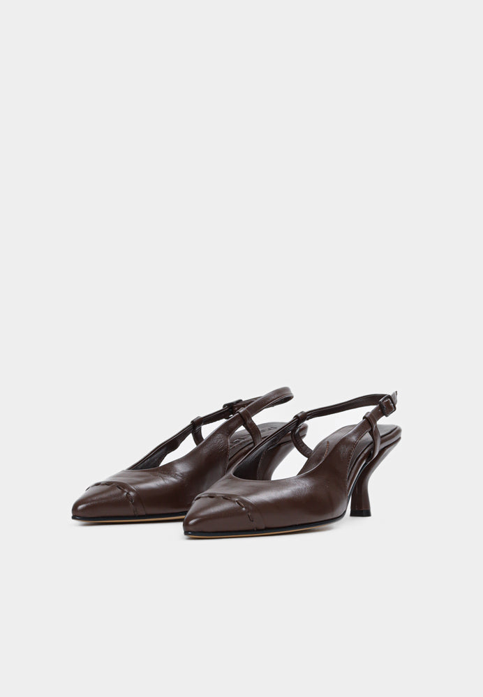 6262 slingback - Espresso