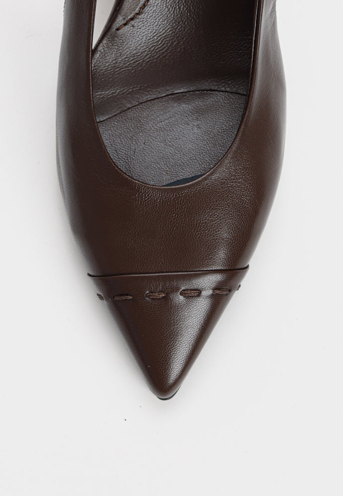 6262 slingback - Espresso