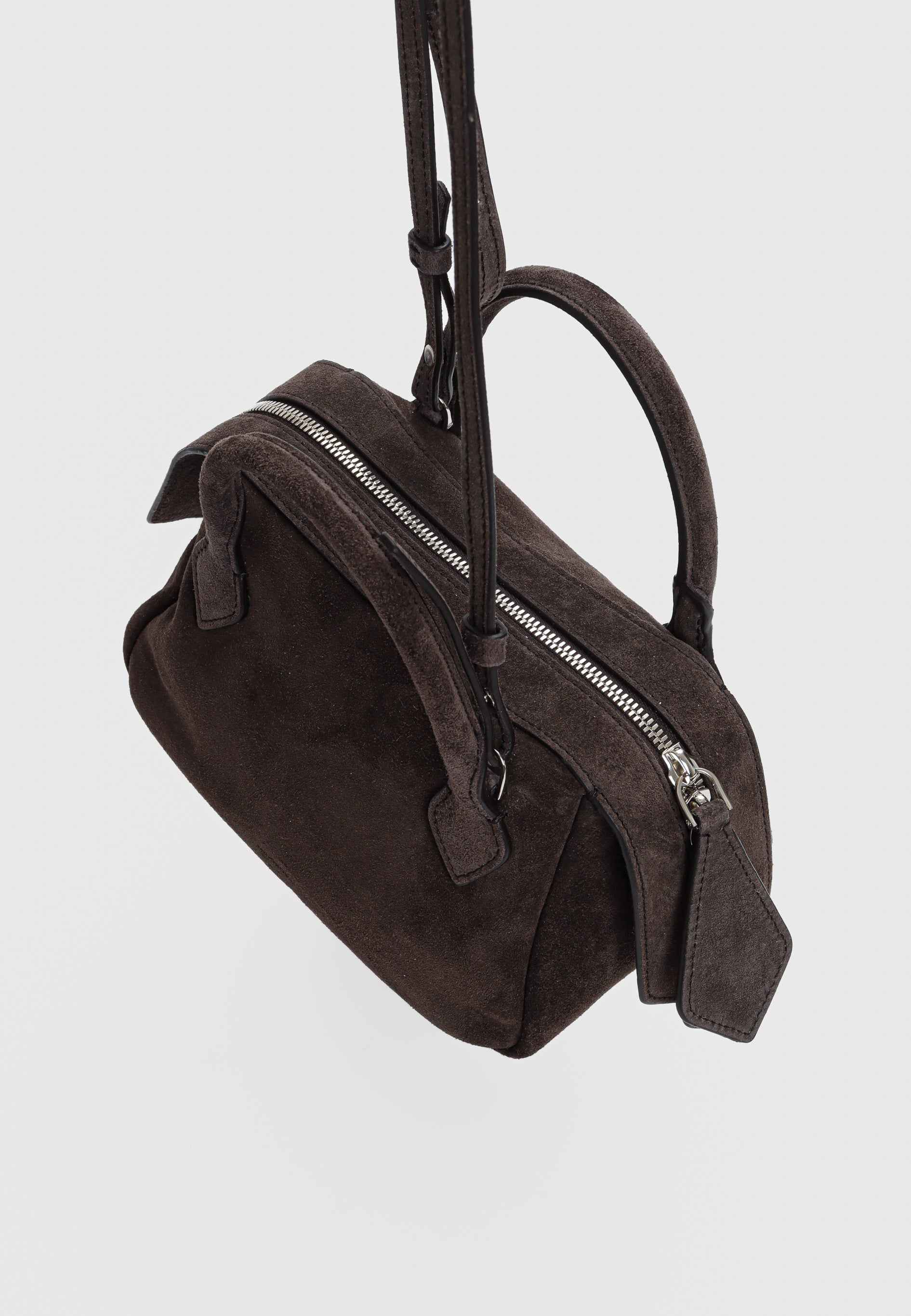Alice taske - Suede Dark Brown