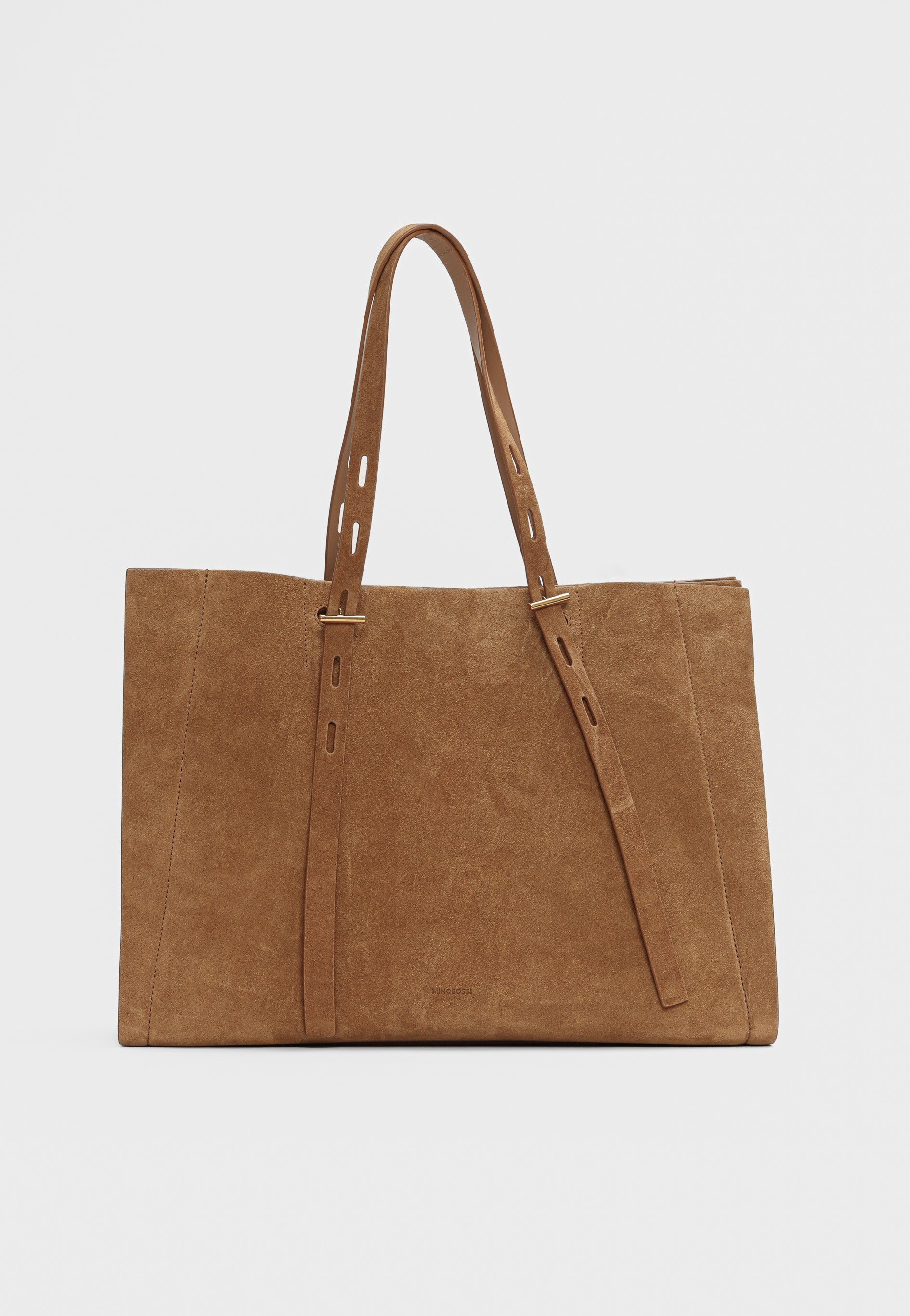 Paula taske - Suede Rose Gold
