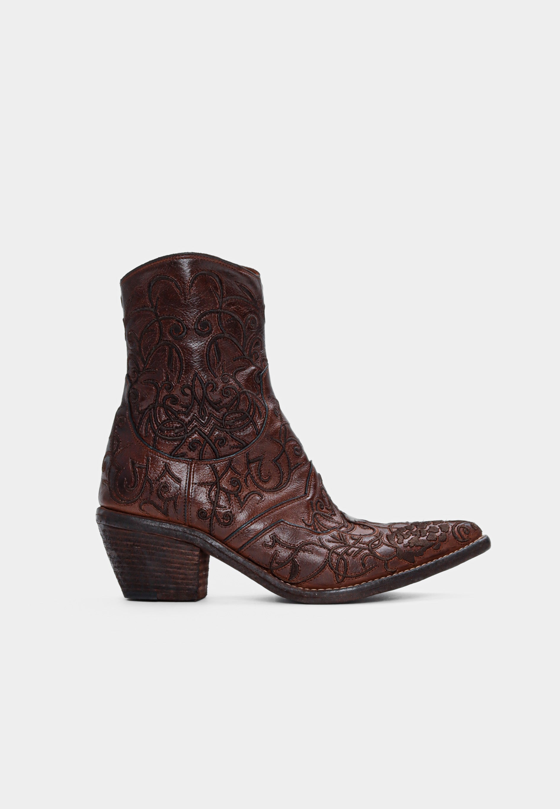 3917 støvle - Brown