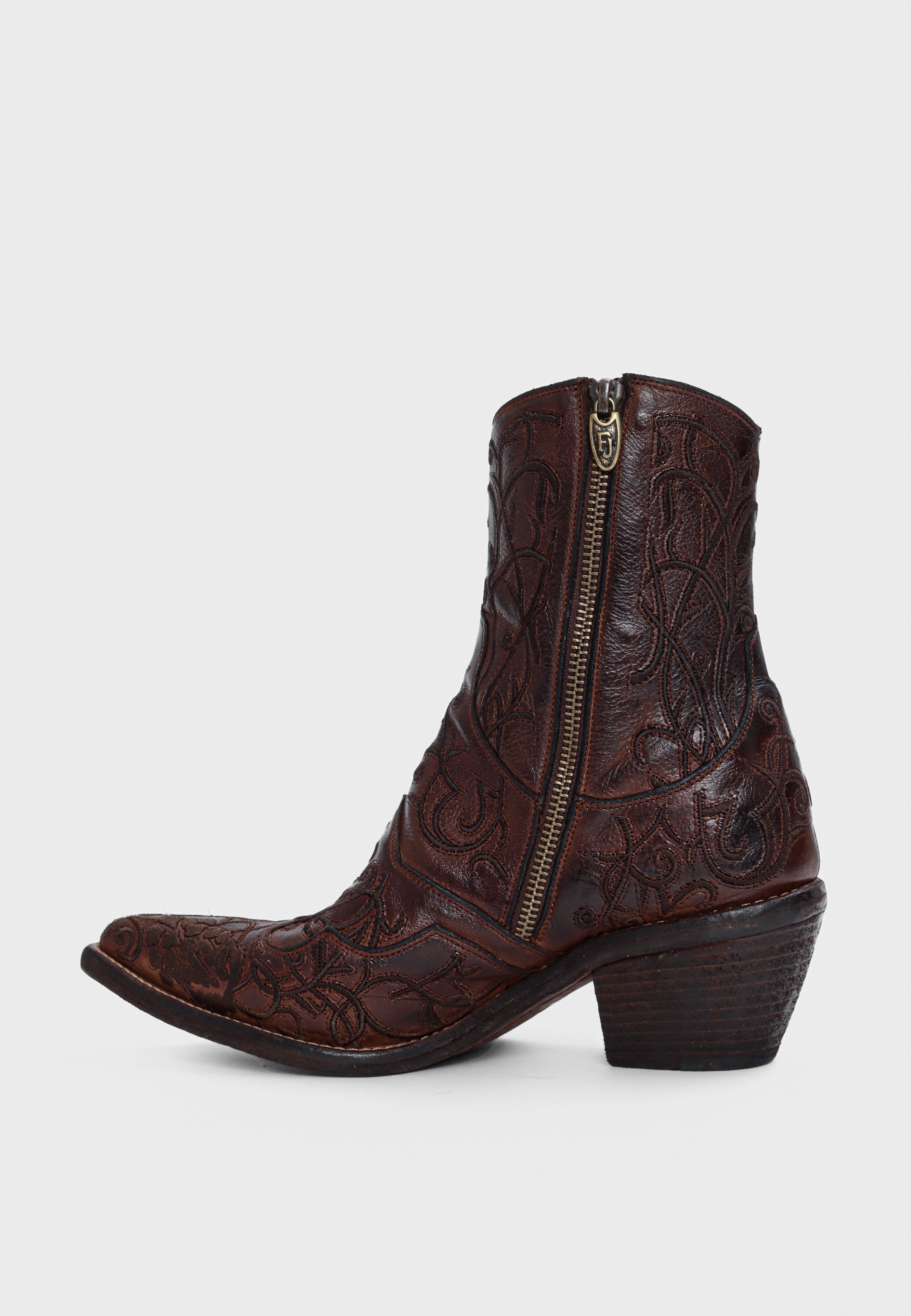3917 støvle - Brown