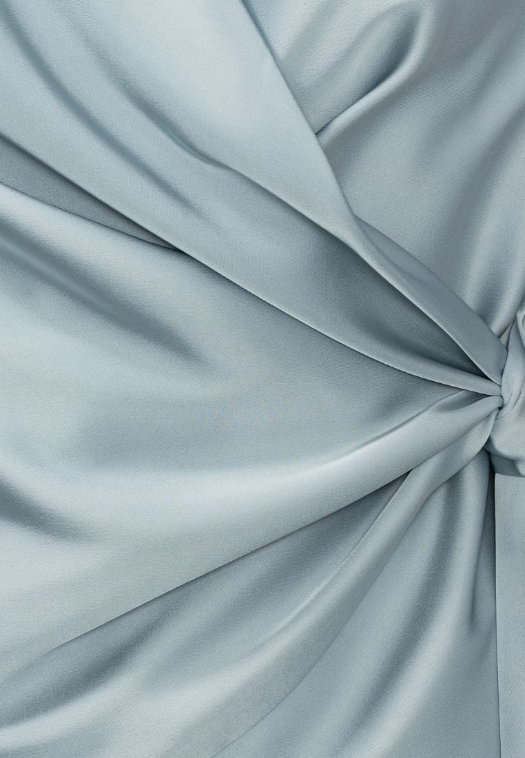 Ines bluse - Semi Rich Sky Blue
