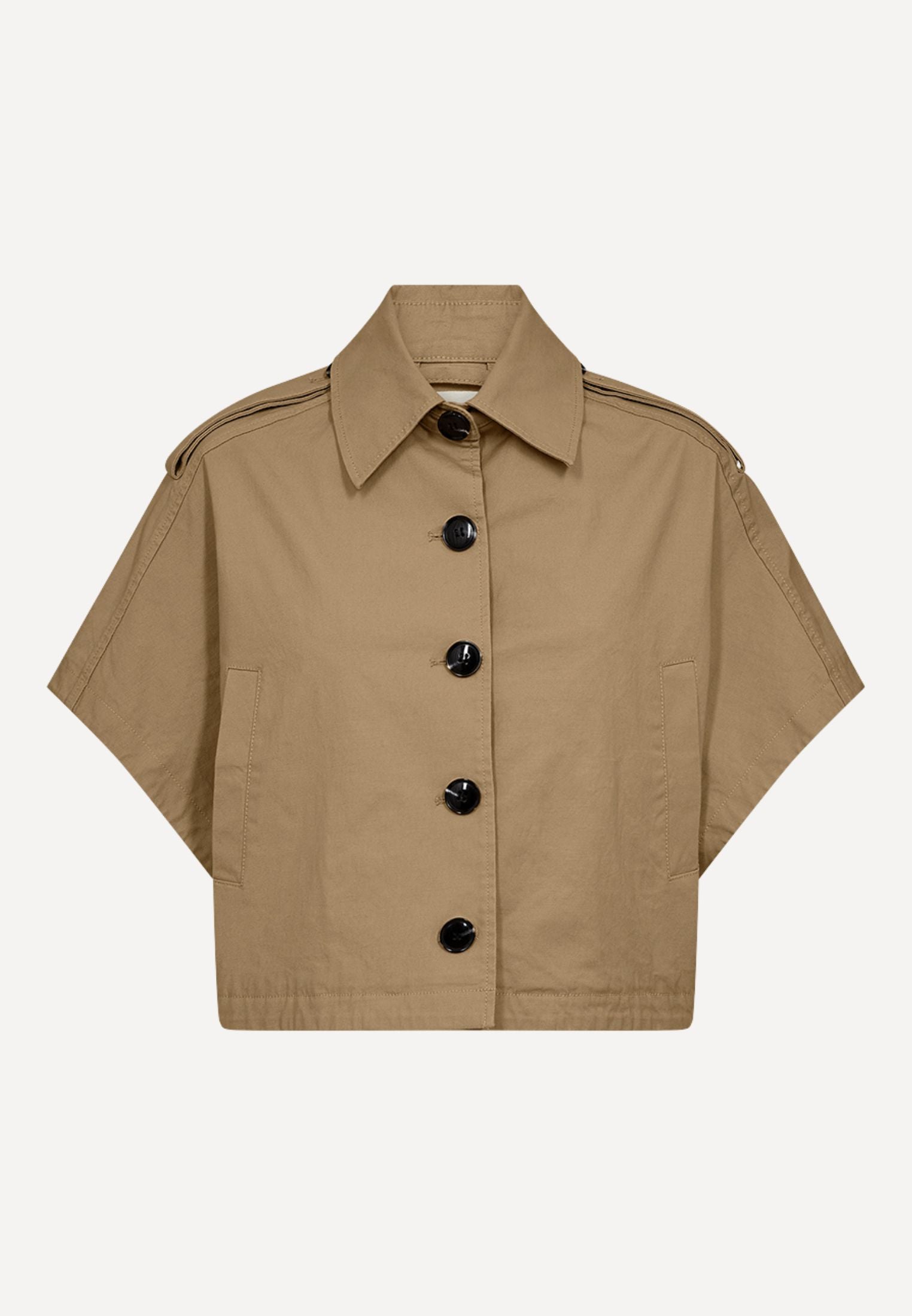 Katee bluse - Warm Beige