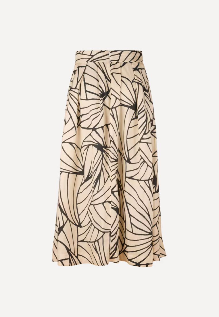 Kathryn nederdel - Light Beige Pattern