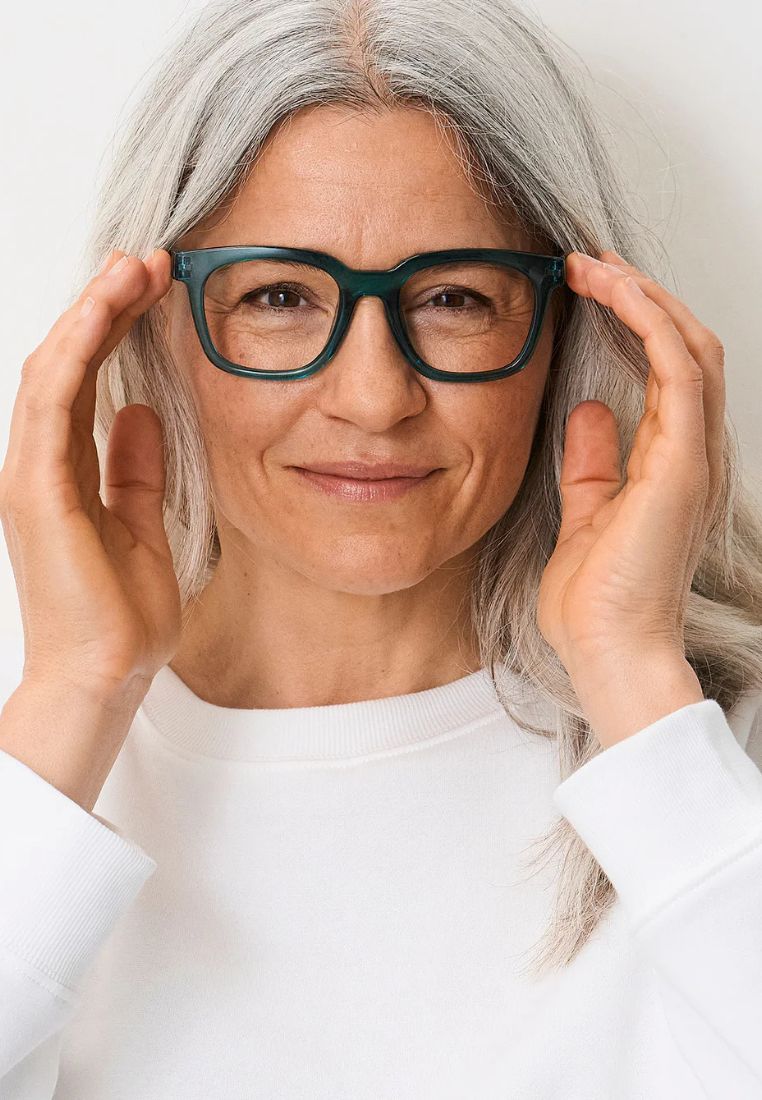 Læsebrille D - Blå
