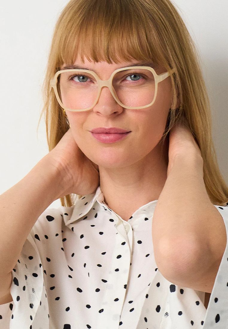 Læsebrille G - Cream